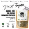 APSOGO organic dried thyme 200g (British brand)