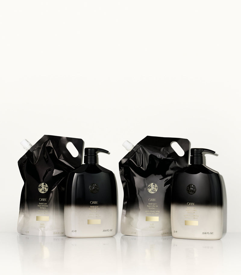 Oribe Gold Lust Repair & Restore Shampoo Refill 1000ml, imported from the UK