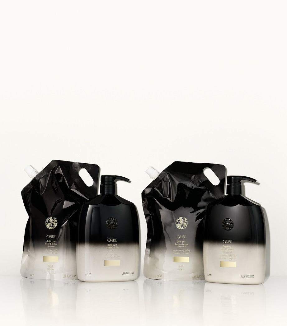 Oribe Gold Lust Repair & Restore Shampoo Refill 1000ml, imported from the UK