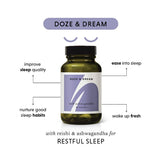 The Herbtender DOZE & DREAM with Reishi and Ashwagandha 60 Vegan Capsules GOODS Holland&Barrett