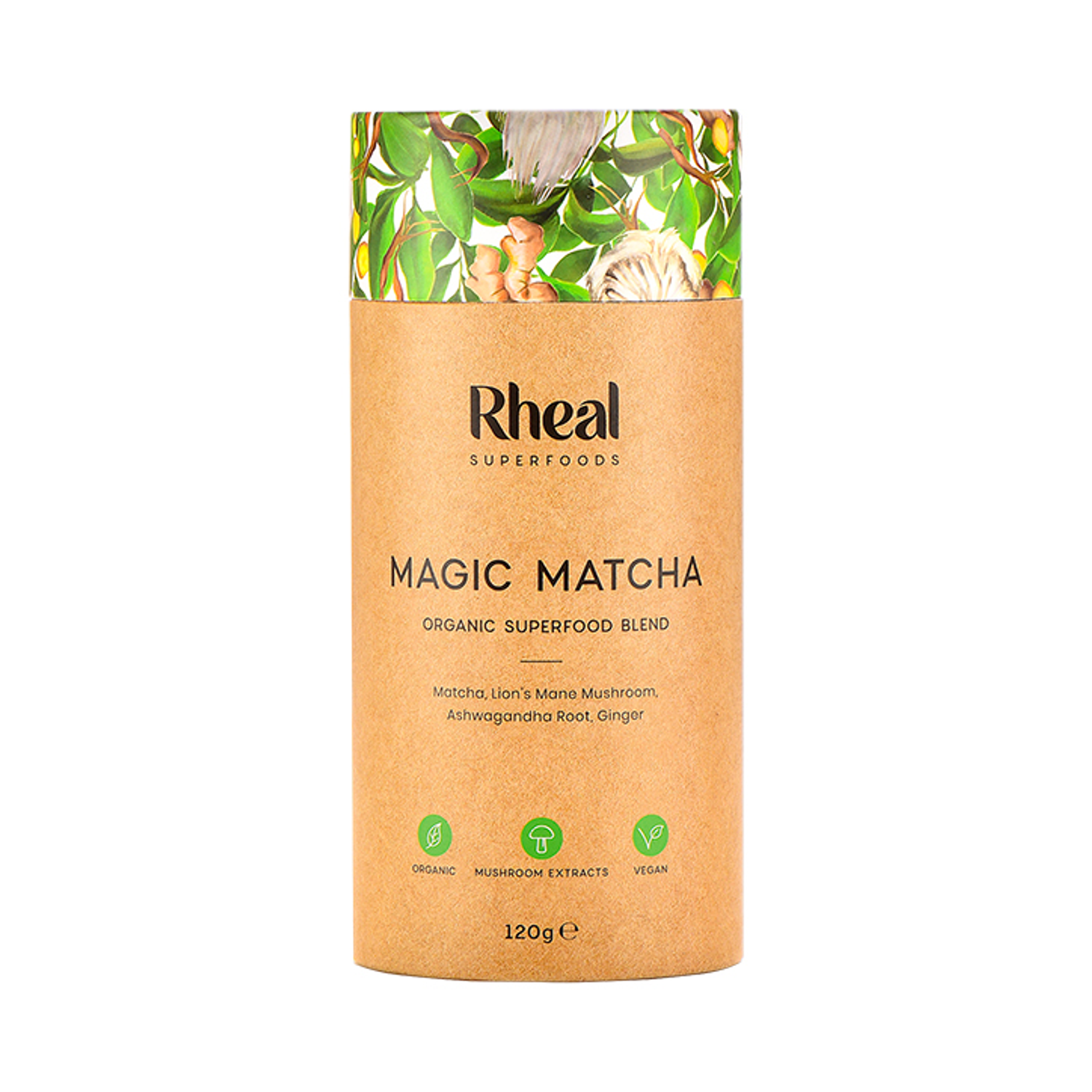 Rheal Shroom Coffee Organic Mushroom Coffee Blend 150g - Magic Matcha