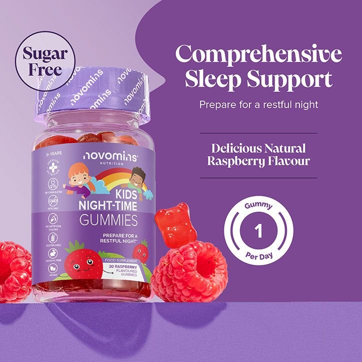 Novomins Kids Night-Time 30 Gummies GOODS Holland&Barrett