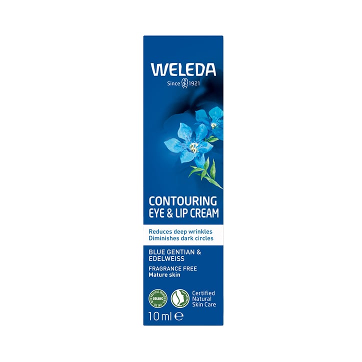 Weleda Blue Gentian & Edelweiss Contouring Eye & Lip Cream 10ml GOODS Holland&Barrett