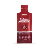 Zooki marine collagen supplement Sour Cherry 14 sachets (British brand)