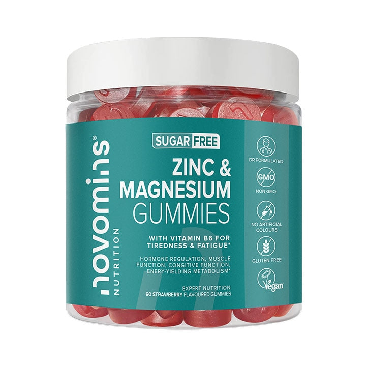 Novomins Zinc, Magnesium & Vitamin B6 60 Gummies