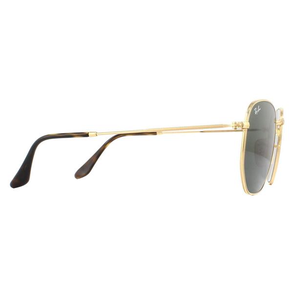 Ray-Ban Hexagonal 3548N gold green sunglasses, imported from the UK
