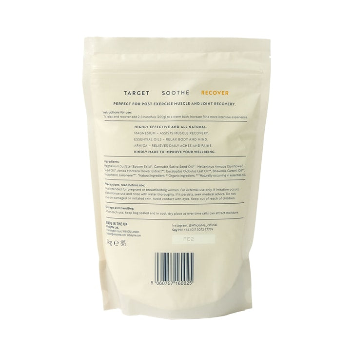 WholyMe Relief Salts 1kg GOODS Holland&Barrett