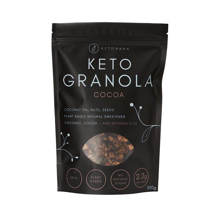 Keto Hana Cocoa Keto Granola 300g Cocoa