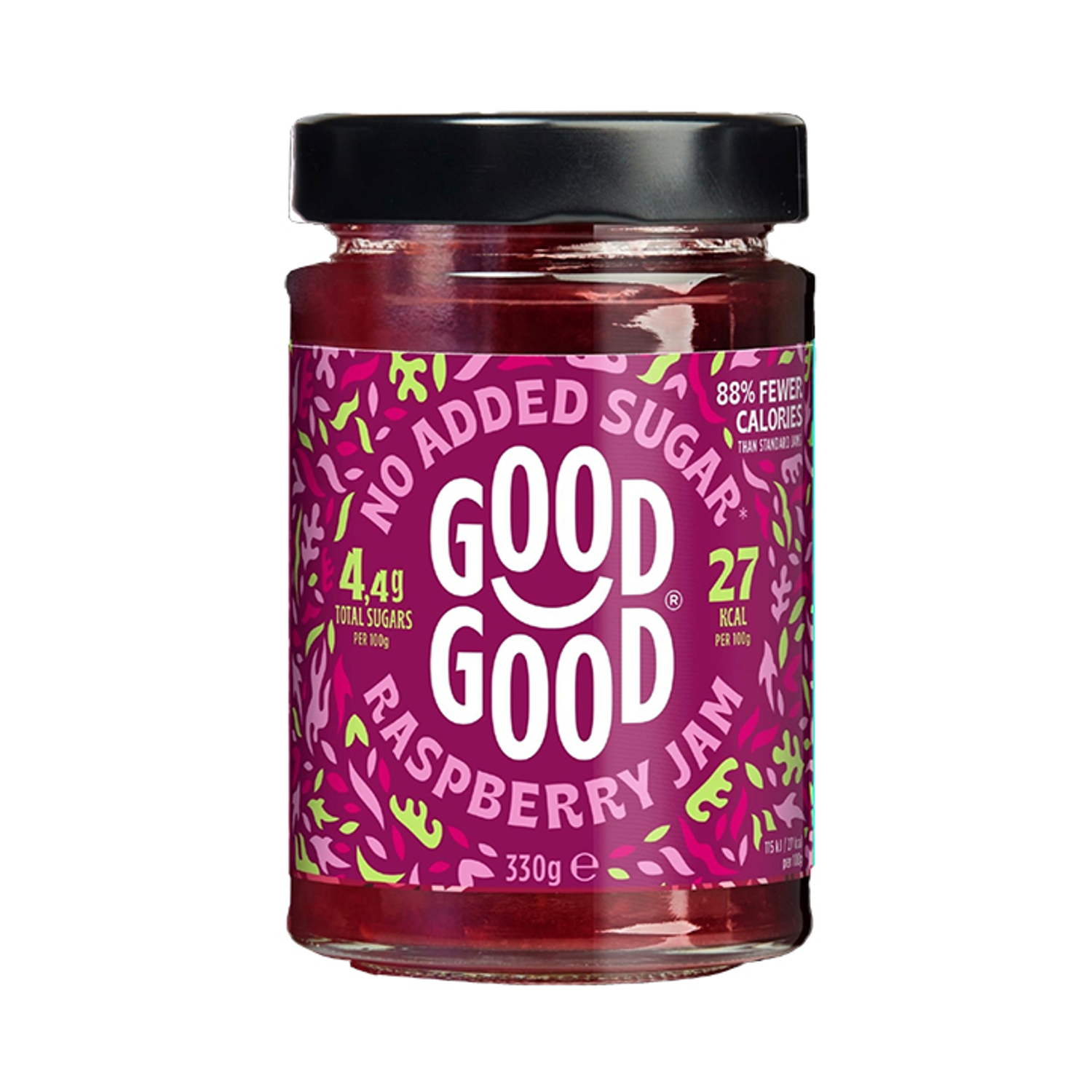 Good Good Apricot Jam 330g - Raspberry