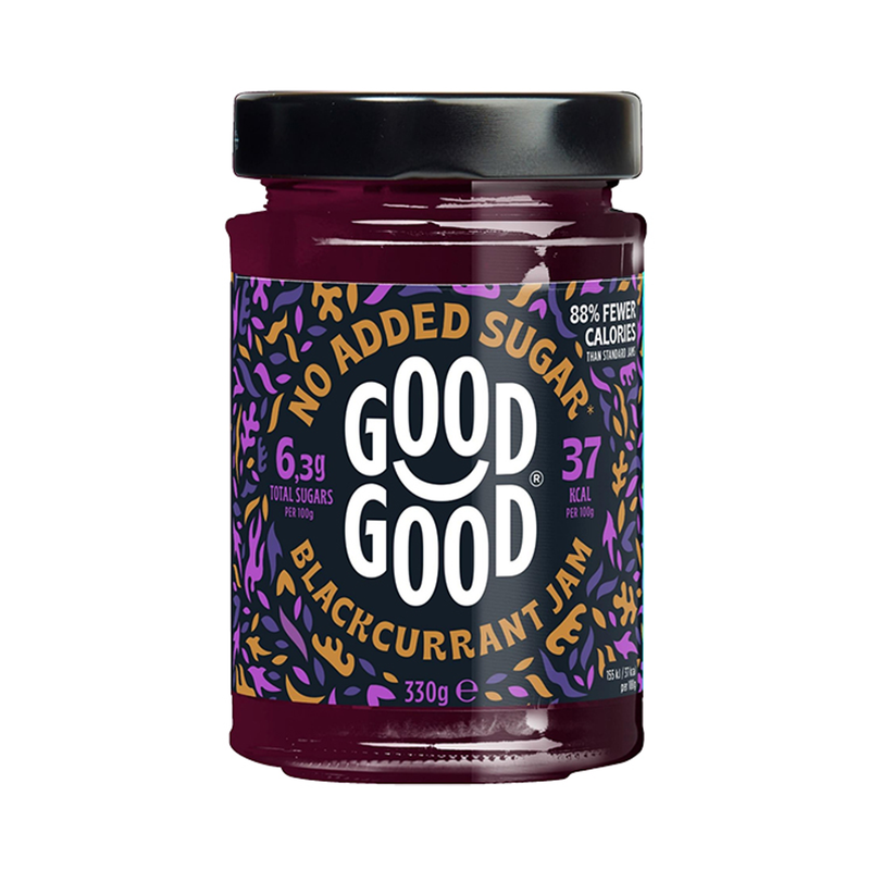 Good Good Apricot Jam 330g - Blackcurrant