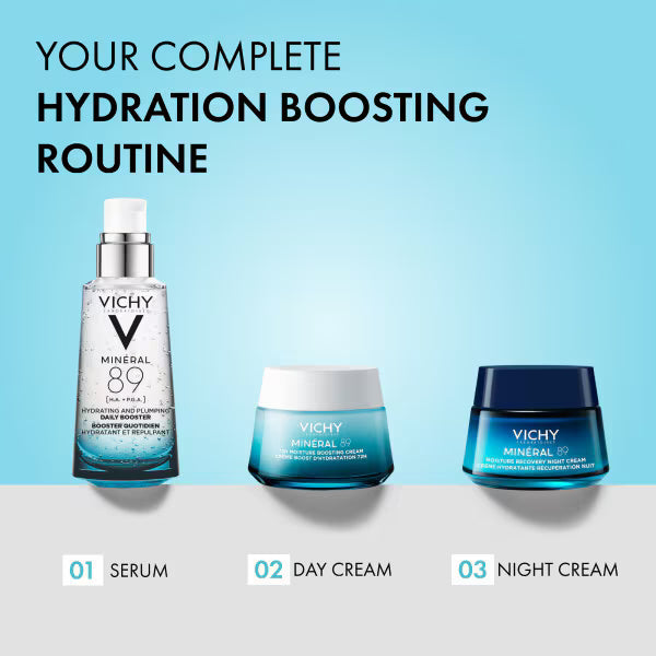 Vichy Mineral 89 Daily Hydrating Serum 50ml (British brand)