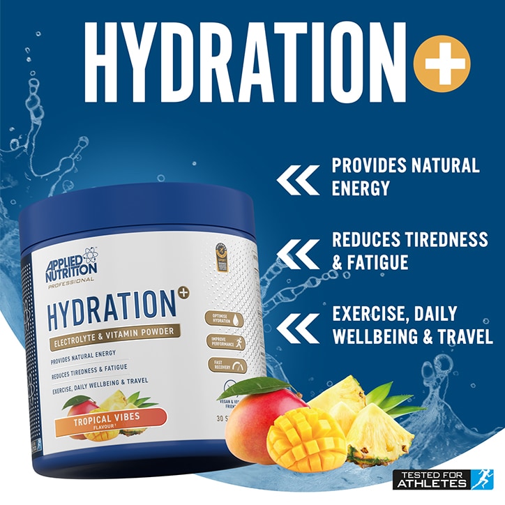 Hydration+ Powder Tropical Vibes 240g GOODS Holland&Barrett