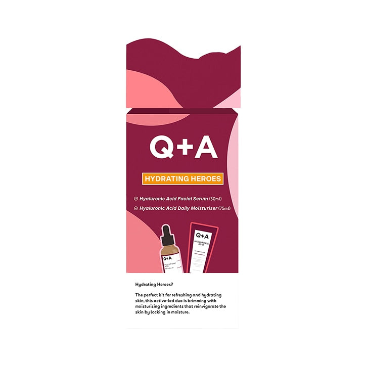 Q+A Hydrating Heroes Skincare Gift Set GOODS Holland&Barrett