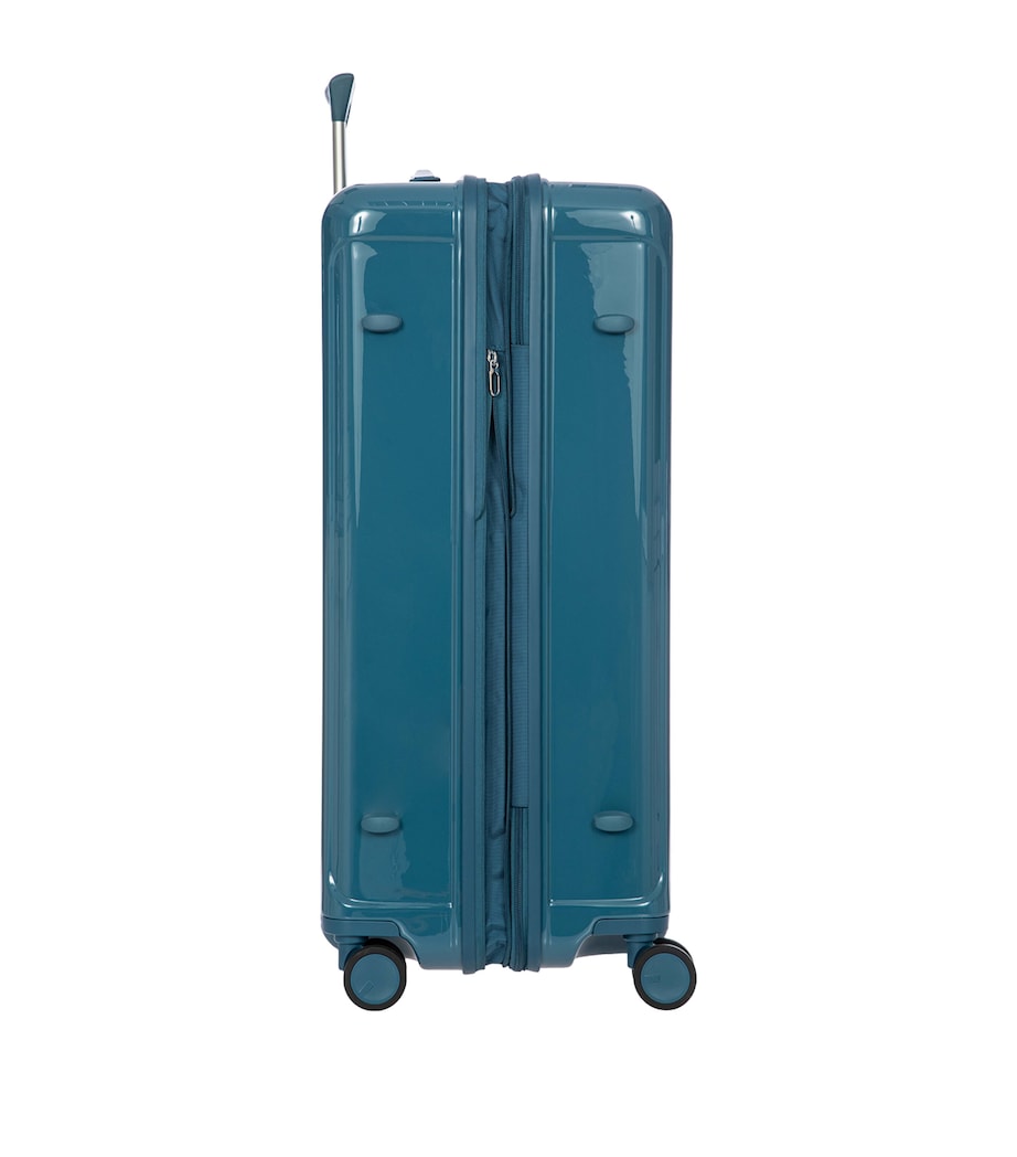Hardwearing Recycled Polycarbonate Spinner Suitcase in Marine Hue