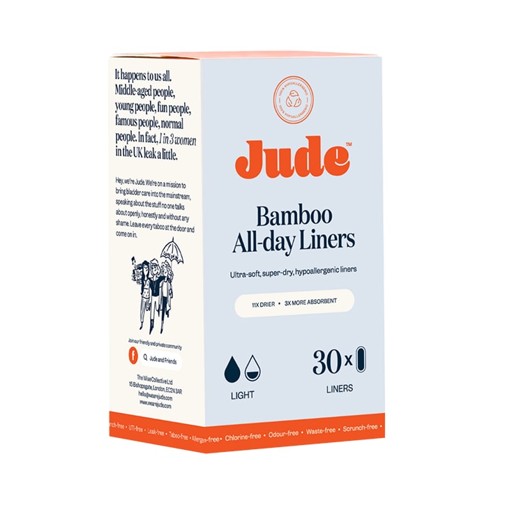 Jude Bamboo All day Liners 30 Pack GOODS Holland&Barrett