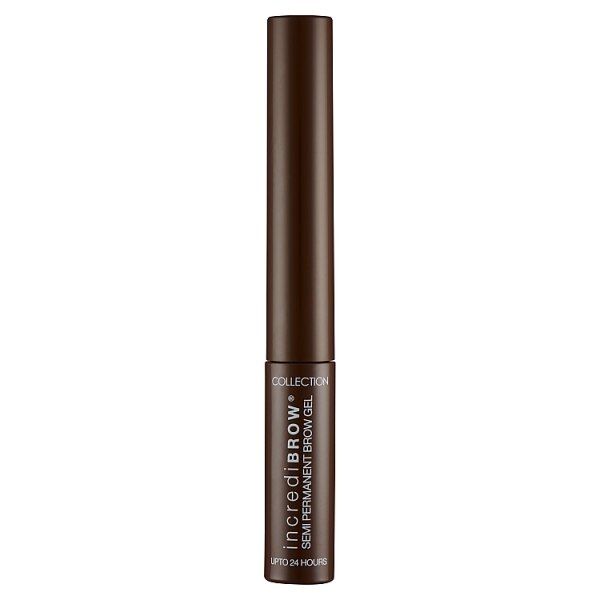 Collection Incredibrow Semi Permanent Brow Gel 5Ml Med/ Dark GOODS Superdrug   