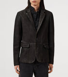 AllSaints Leather Survey Blazer - British fashion product
