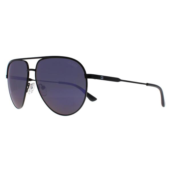 Guess GF5083 black aviator sunglasses for men, UK version