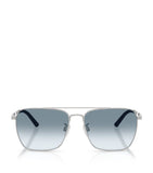 Oliver Peoples Metall R-15 firkantede solbriller, britisk versjon