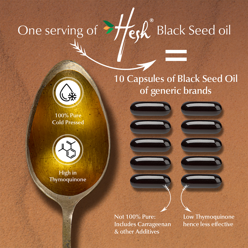Hesh black seed oil 100ml, UK version