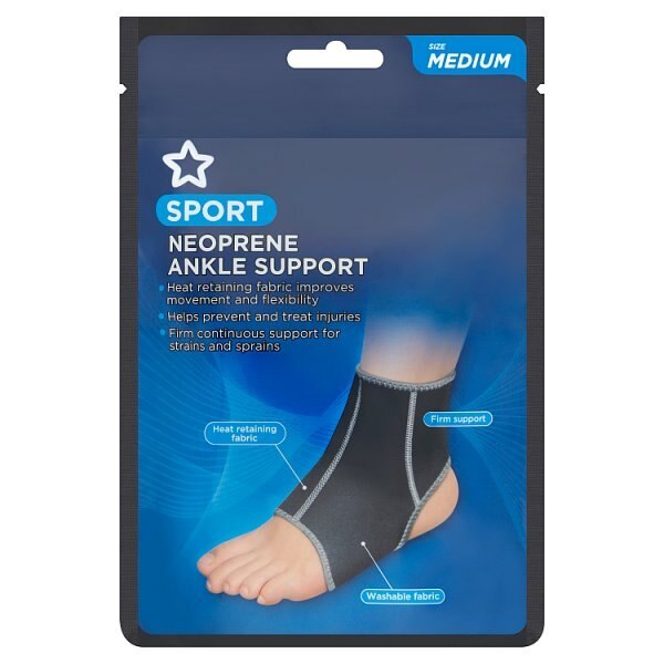 Superdrug Neoprene Ankle Support Medium GOODS Superdrug   