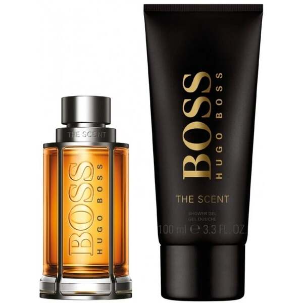 Hugo Boss The Scent for him gift set 50ml EDT and shower gel - British product