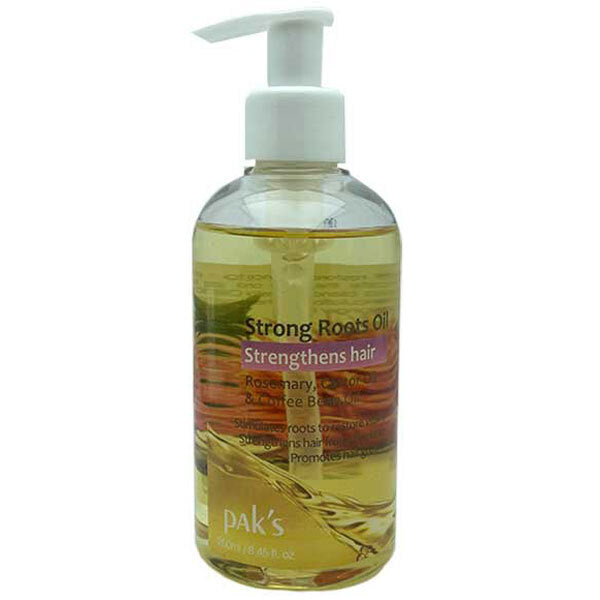 Paks Strong Roots Hair Oil concentrate imported from the UK