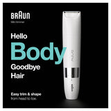 Braun Storm Body Mini Trimer GOODS Sainsburys   