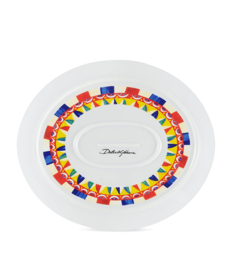 Dolce&Gabbana Casa Carretto serving plate 45.5cm - British product