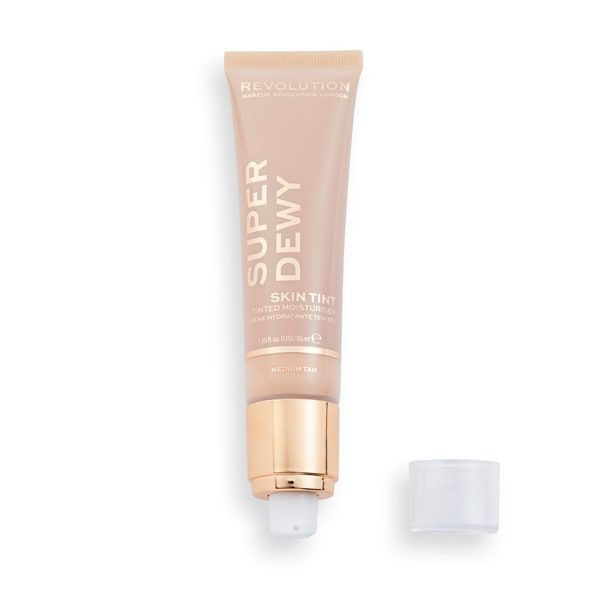 Revolution Superdewy Tinted Moisturiser Medium Tan GOODS Superdrug   