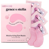 Grace & Stella - Under Eye Mask - Vegan - Pink - 24 Pairs GOODS Superdrug   