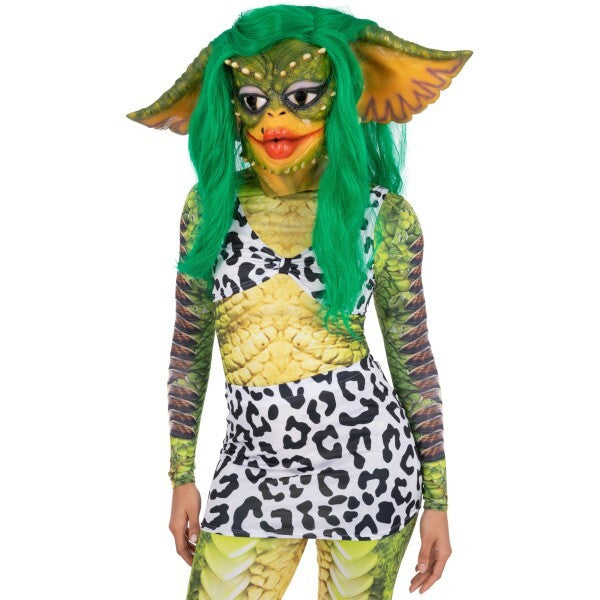Smiffys deluxe Gremlins Greta latex mask, imported from the UK