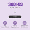 VitaBright biotin supplement 12,000 mcg 400 tablets (British brand)