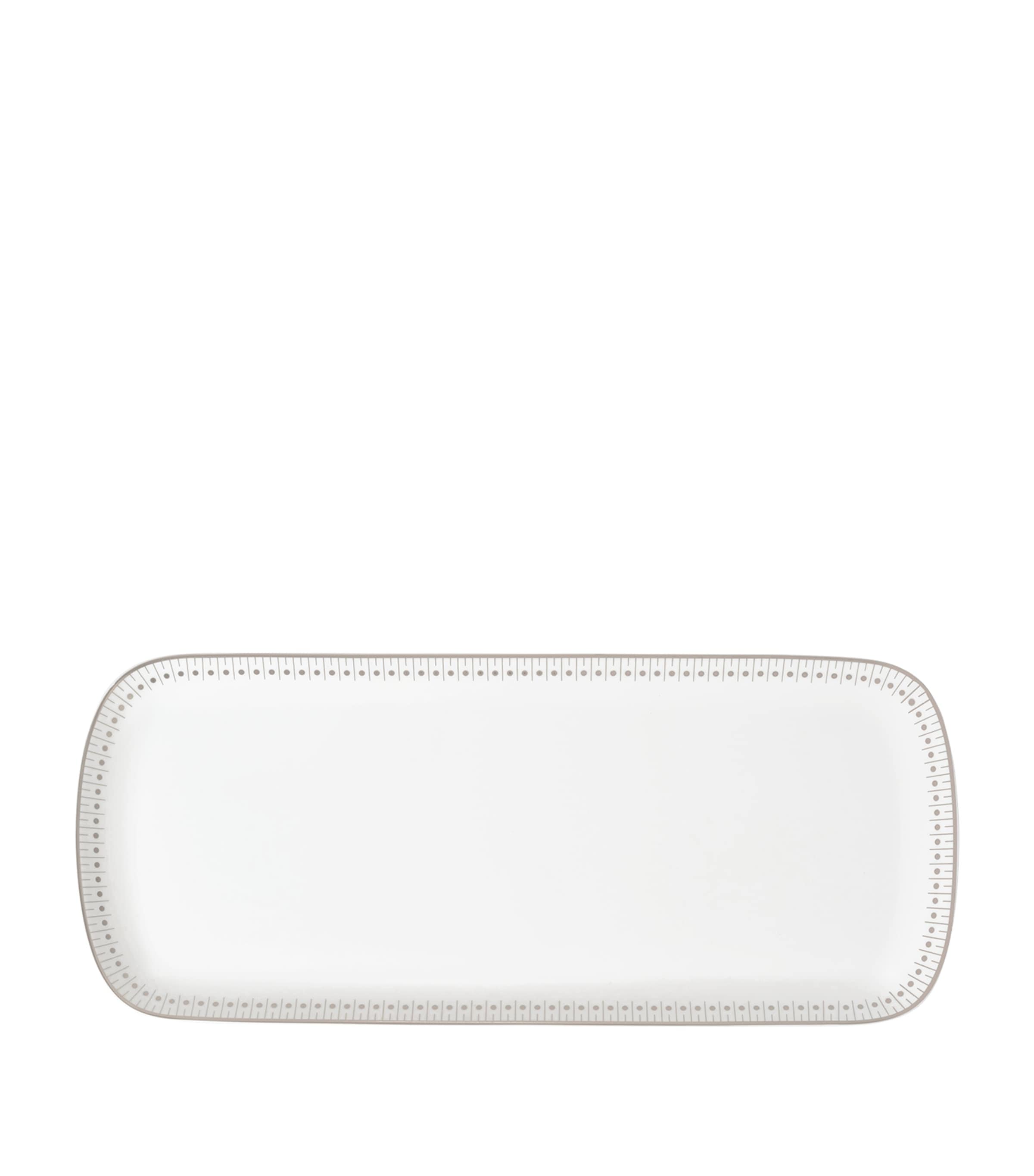 Christofle Malmaison Impériale Platinum cake dish 37cm - British product