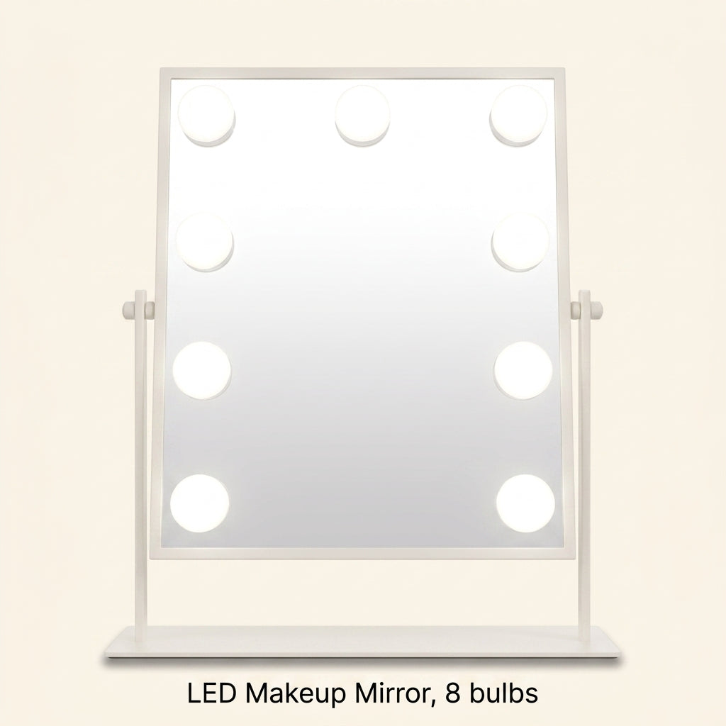 No7 Ultimate Cordless Mirror touch screen LED mirror, imported from the UK