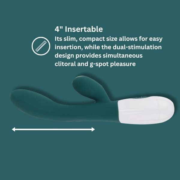 Jessica Rabbit slimline rabbit vibrator - British product