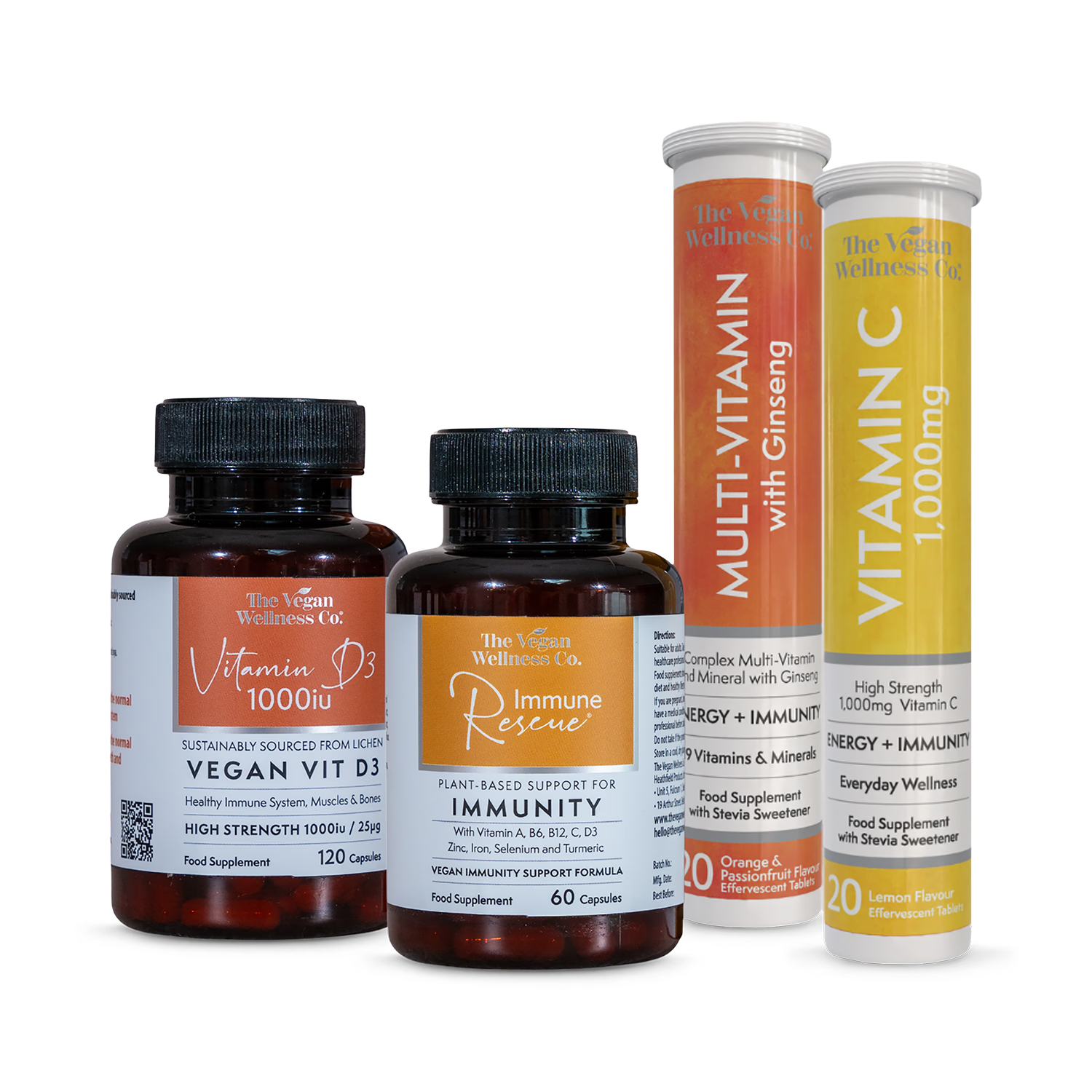 The Vegan Wellness Co. winter wellness bundle, British brand