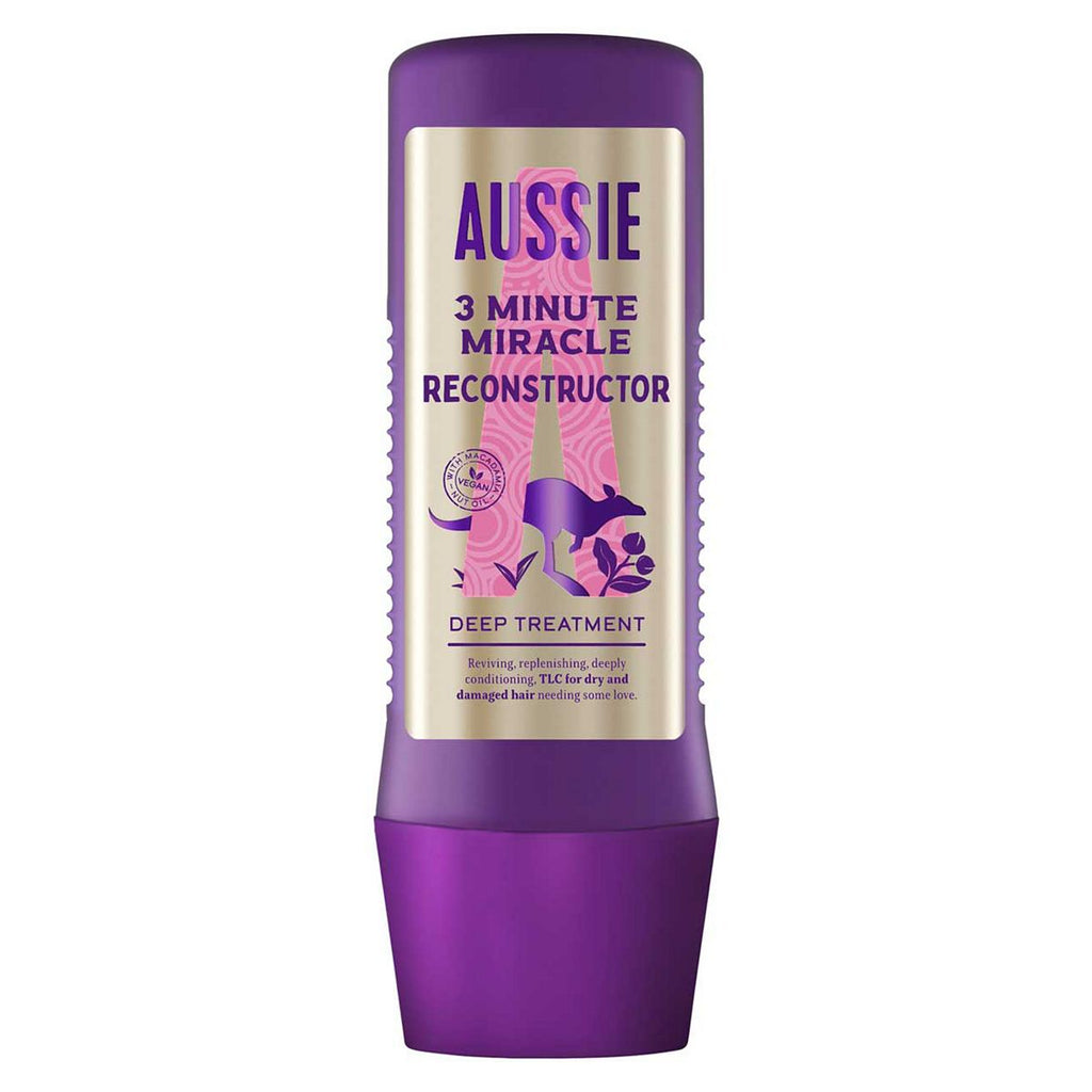 Aussie 3 Minute Miracle Reconstructor - Vegan Deep Hair Treatment, 225ml