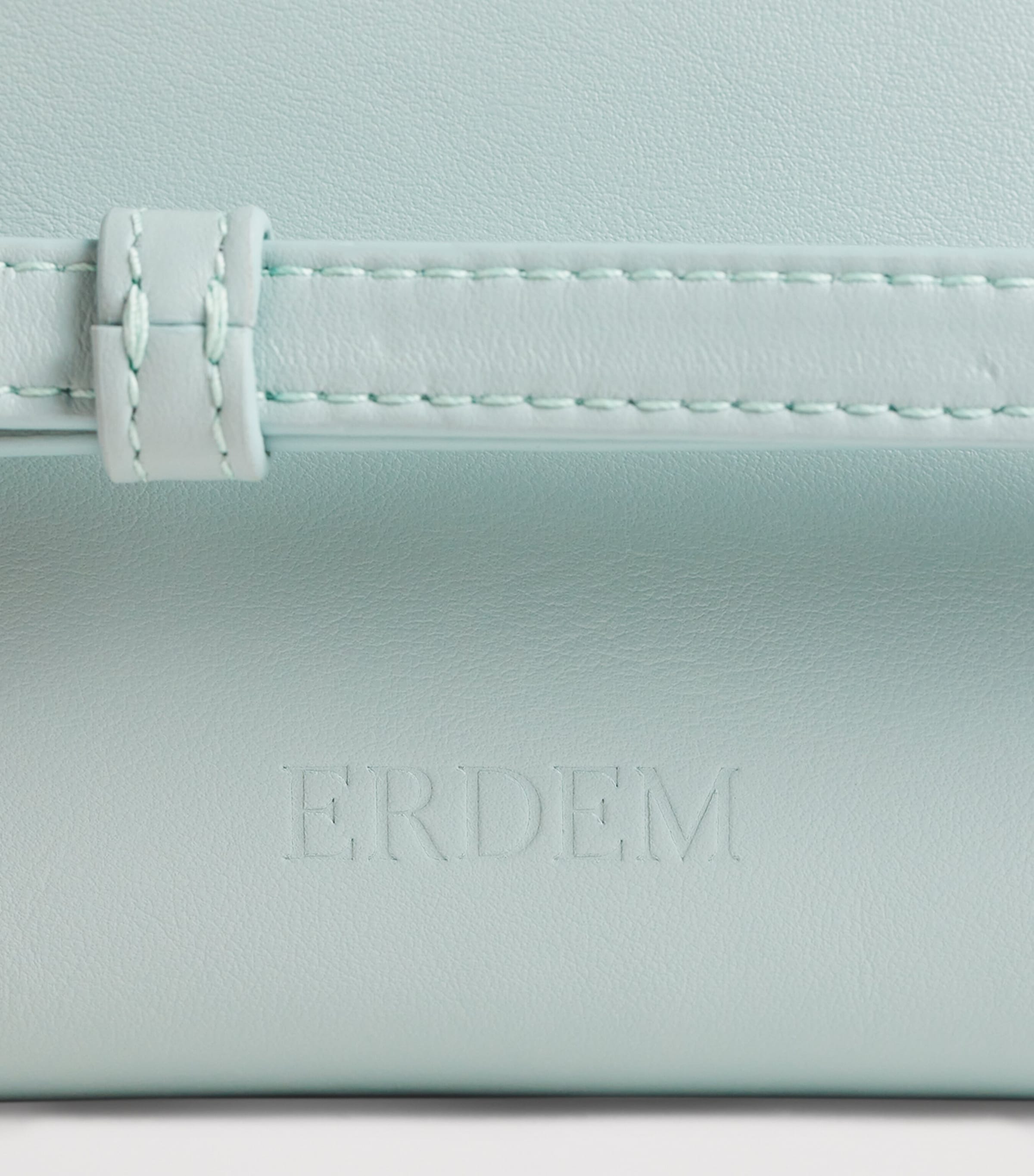 حقيبة يد Erdem Bloom صغيرة جلدية Top-Handle - منتج بريطاني