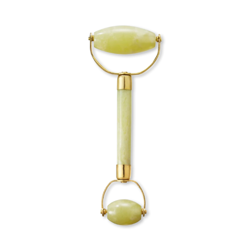 Beautiful Crystal double jade roller, imported from the UK