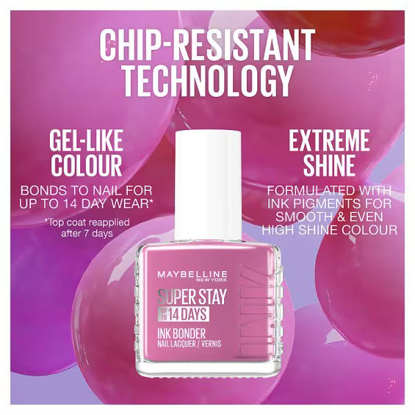 Maybelline Superstay Ink Bonder Top Coat 3D Gel Effect, UK version