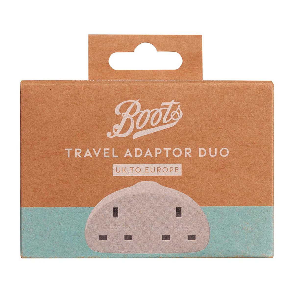 Boots Travel Adaptor Duo UK to Europe GOODS Boots   