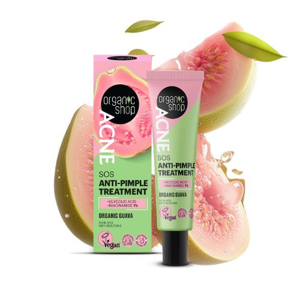 Organic Shop acne treatment SOS Anti-Pimple 30ml - British product