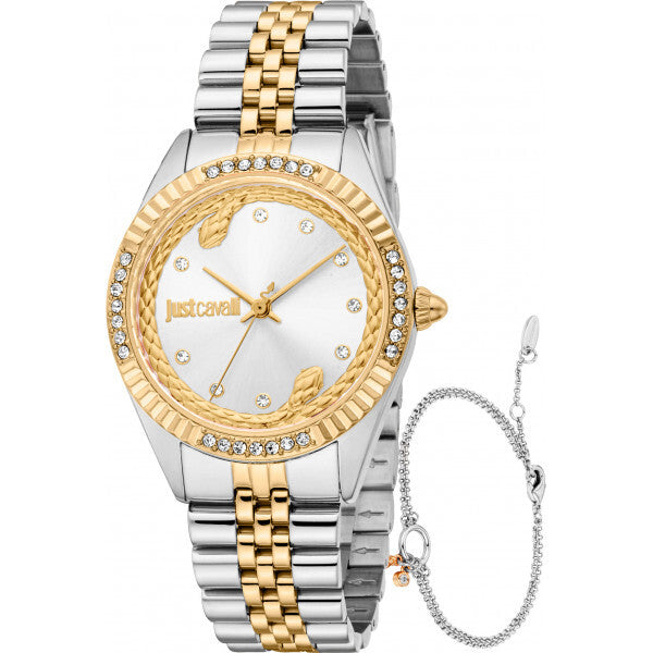 Just Cavalli ladies watch Vittoria Glam gift set, UK version