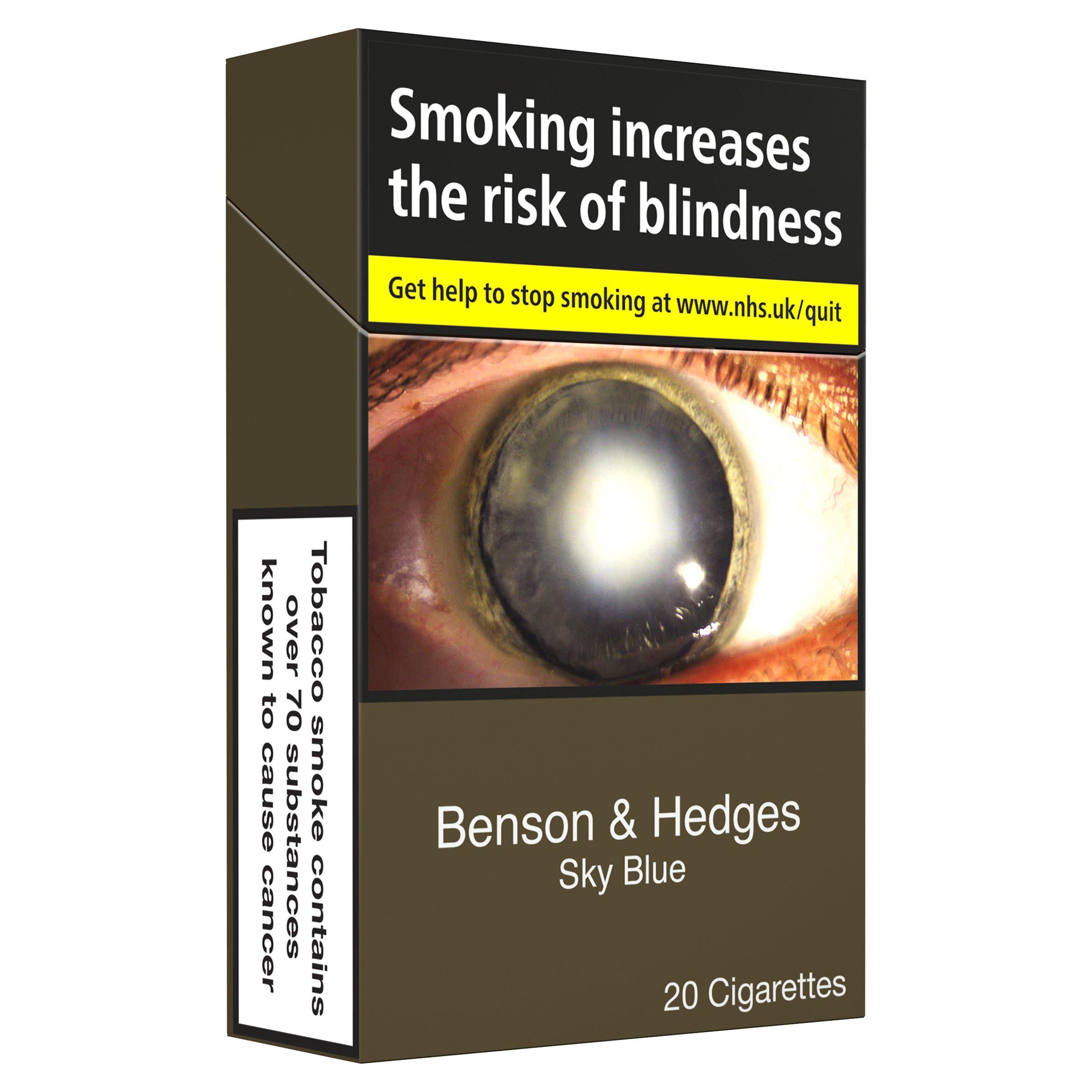 Benson & Hedges Sky Blue King Size x20 GOODS Sainsburys   