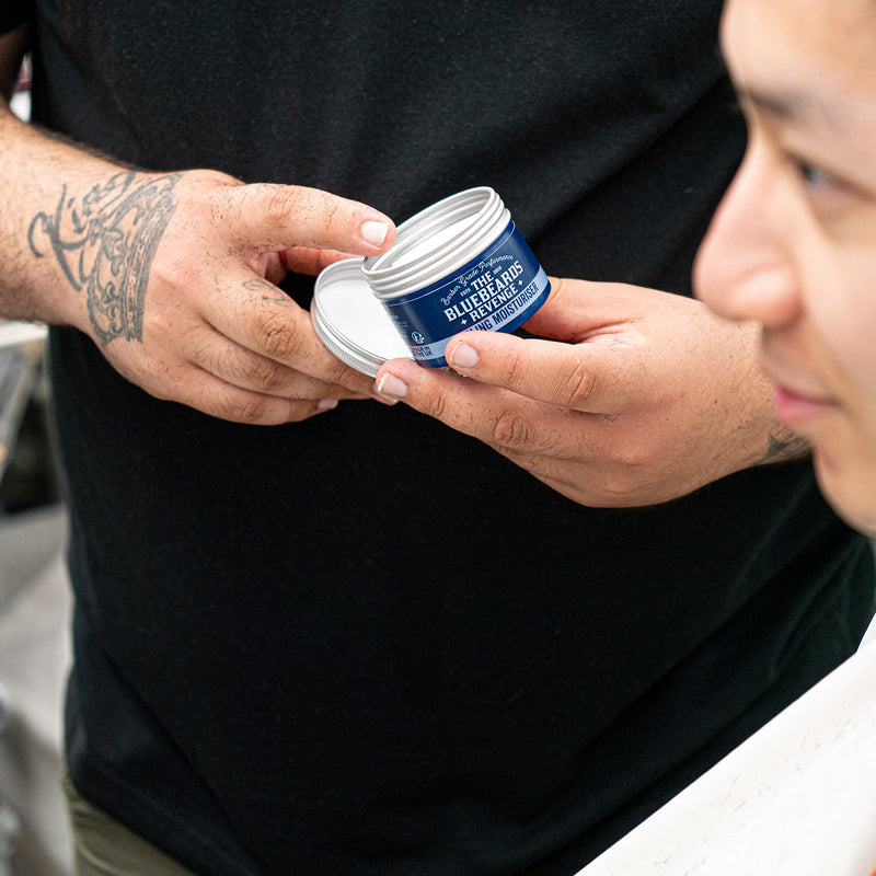 The Bluebeards Revenge cooling moisturiser 100ml, imported from the UK