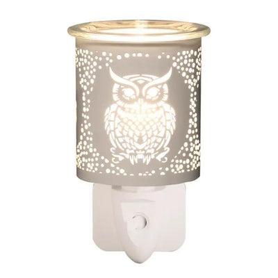 Superdrug Aroma Owl Electric Plug-In Wax Melter 13cm White- Buy online at McGrocer