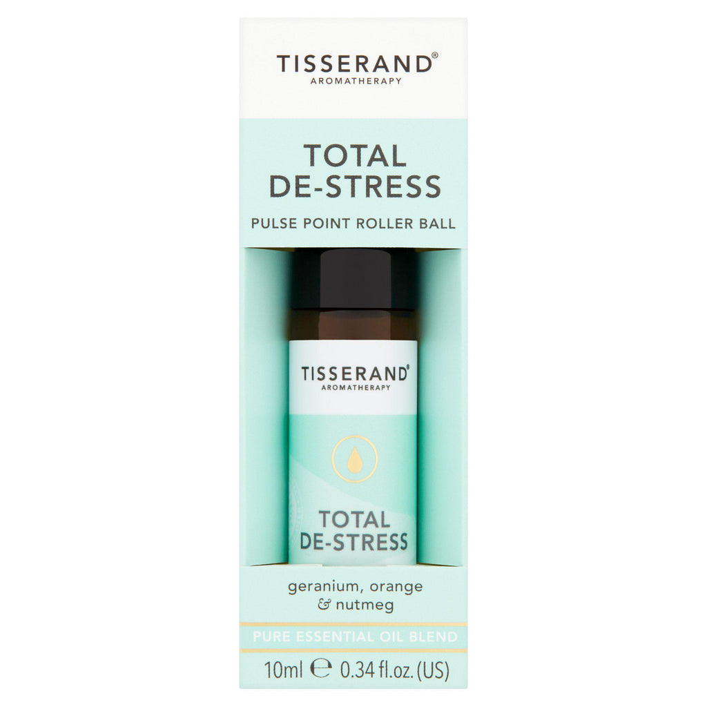 Tisserand Aromatherapy Total De-Stress Pulse Point Roller Ball 10ml