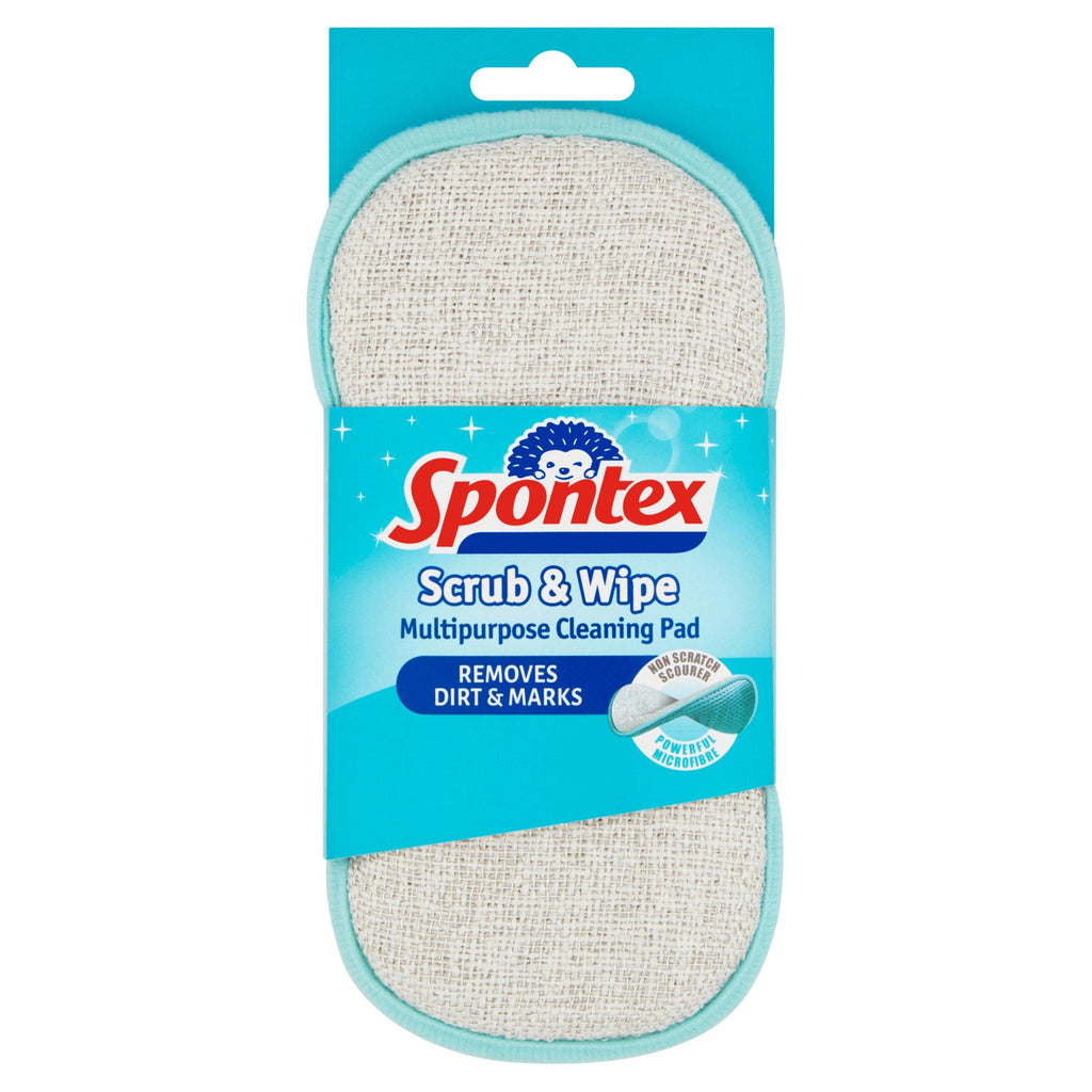 Spontex Scrub & Wipe Multi-Purpose Cleaning Pad