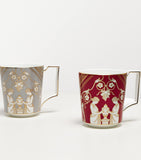 Wedgwood Renaissance set of 2 ceramic mugs 300ml (British brand)